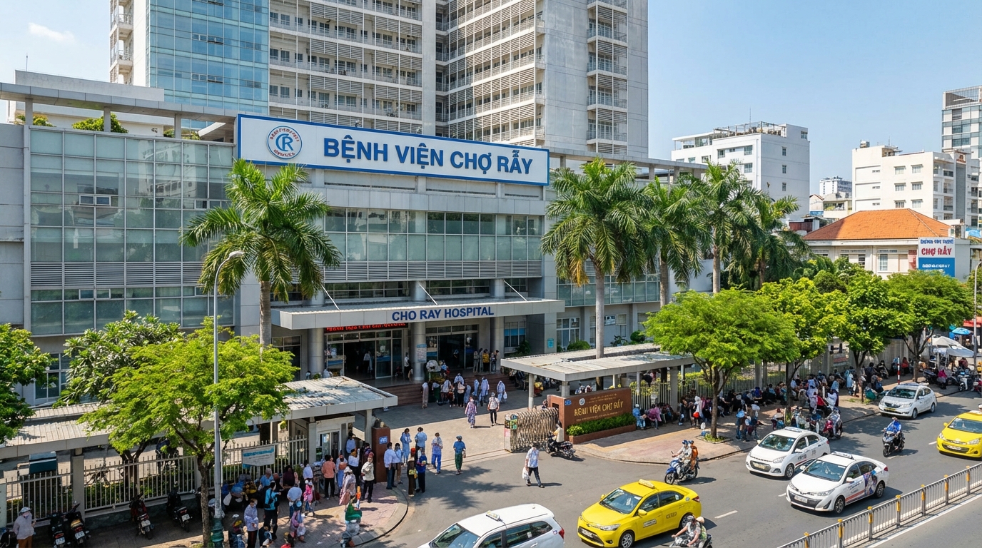 Bệnh viện Chợ Rẫy TP.HCM - điểm đến y tế hàng đầu cho người An Giang