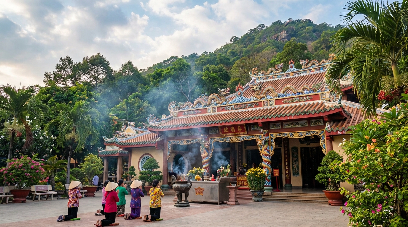 Miếu Bà Chúa Xứ dưới chân Núi Sam, Châu Đốc