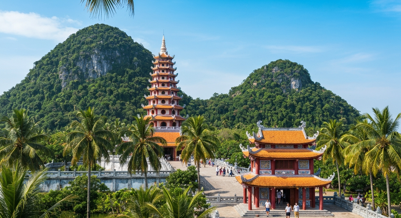 Núi Sam Châu Đốc với Chùa Tây An và Miếu Bà Chúa Xứ, điểm đến tâm linh nổi tiếng An Giang