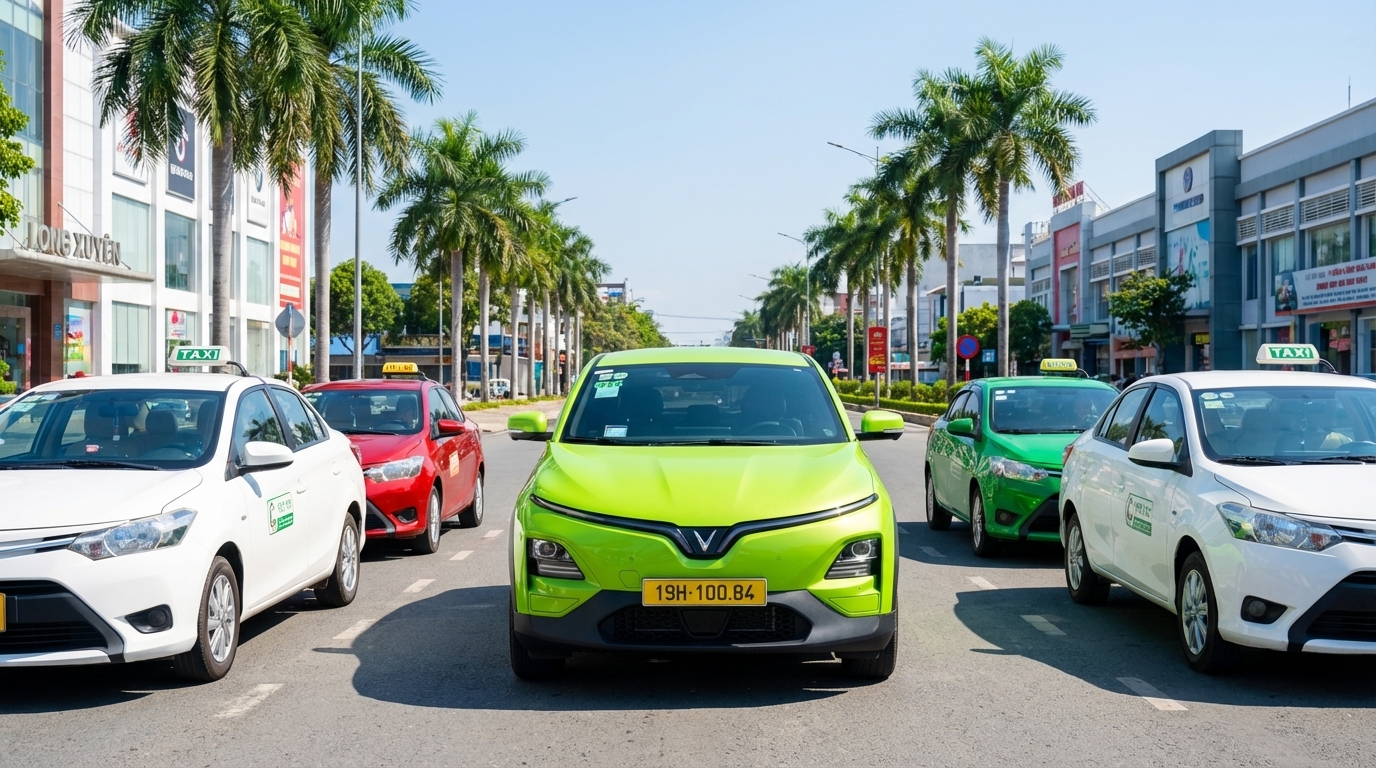 So sánh các hãng taxi uy tín tại Long Xuyên An Giang 2026