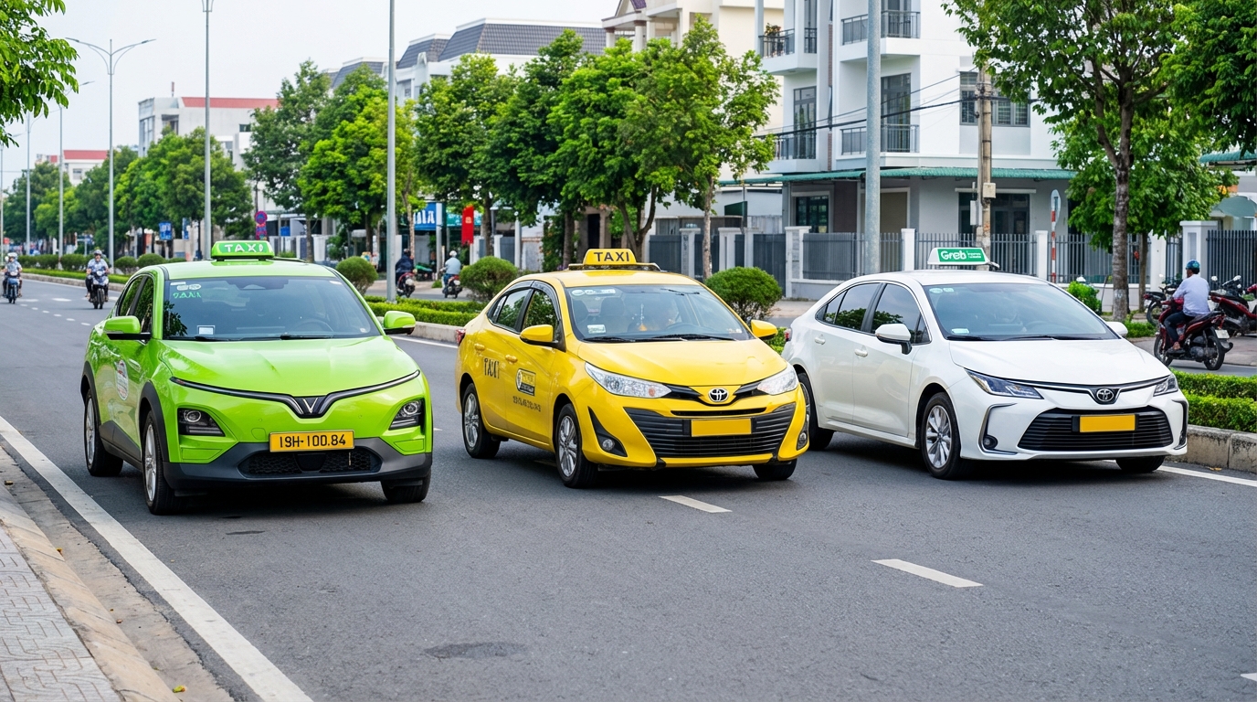 So sánh các loại taxi phục vụ tuyến Long Xuyên - Rạch Giá