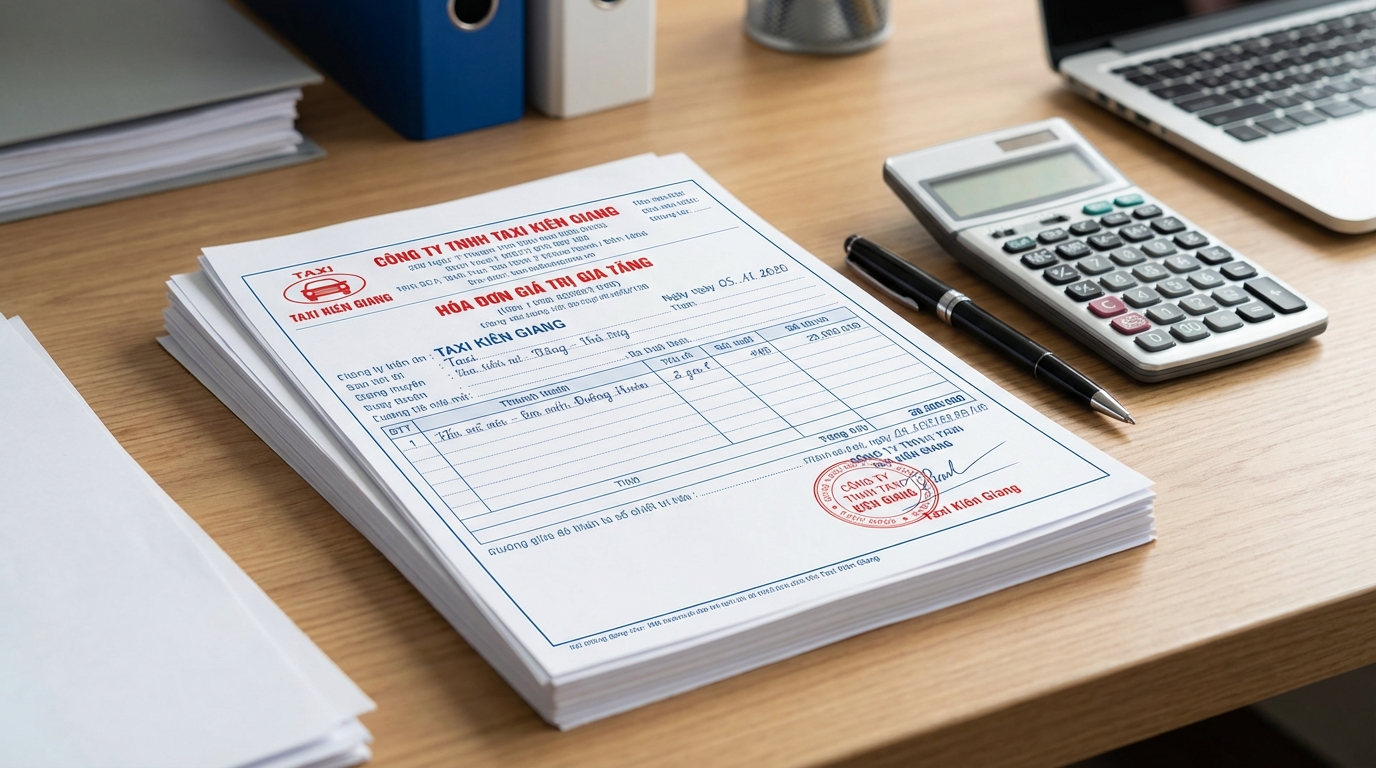 Hóa đơn VAT đầy đủ cho công tác