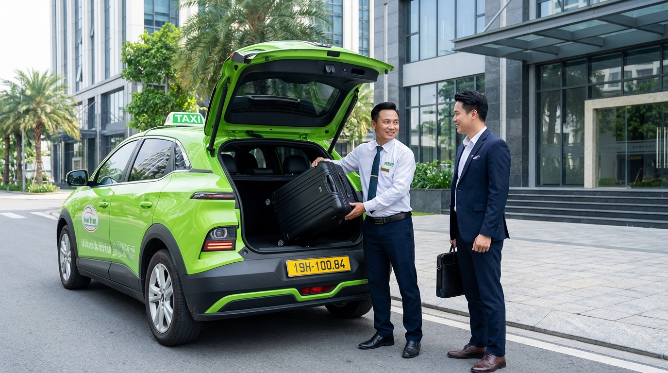 Dịch vụ taxi công tác phục vụ chuyên nghiệp