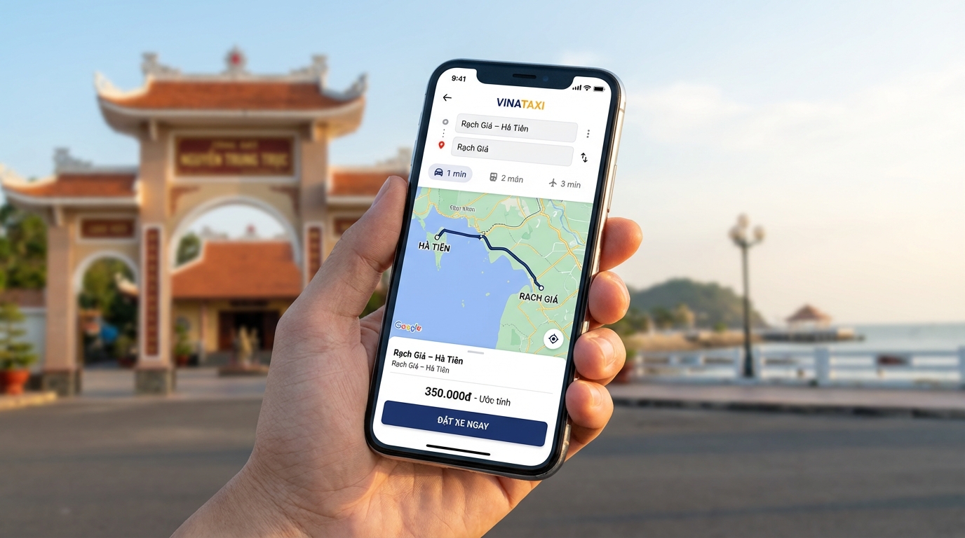 Đặt xe taxi dễ dàng qua điện thoại hoặc app