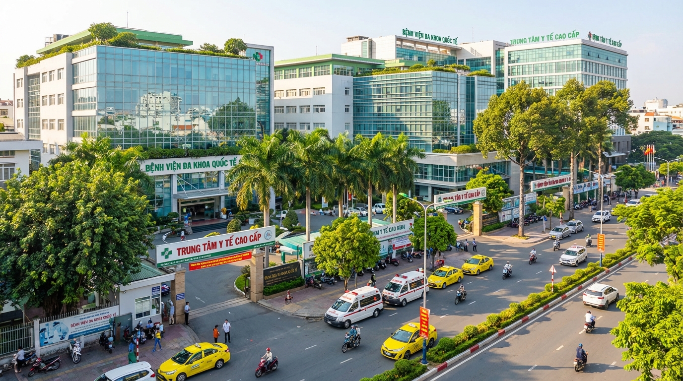 Khu y tế hiện đại tại TP.HCM - điểm đến khám chữa bệnh của người An Giang