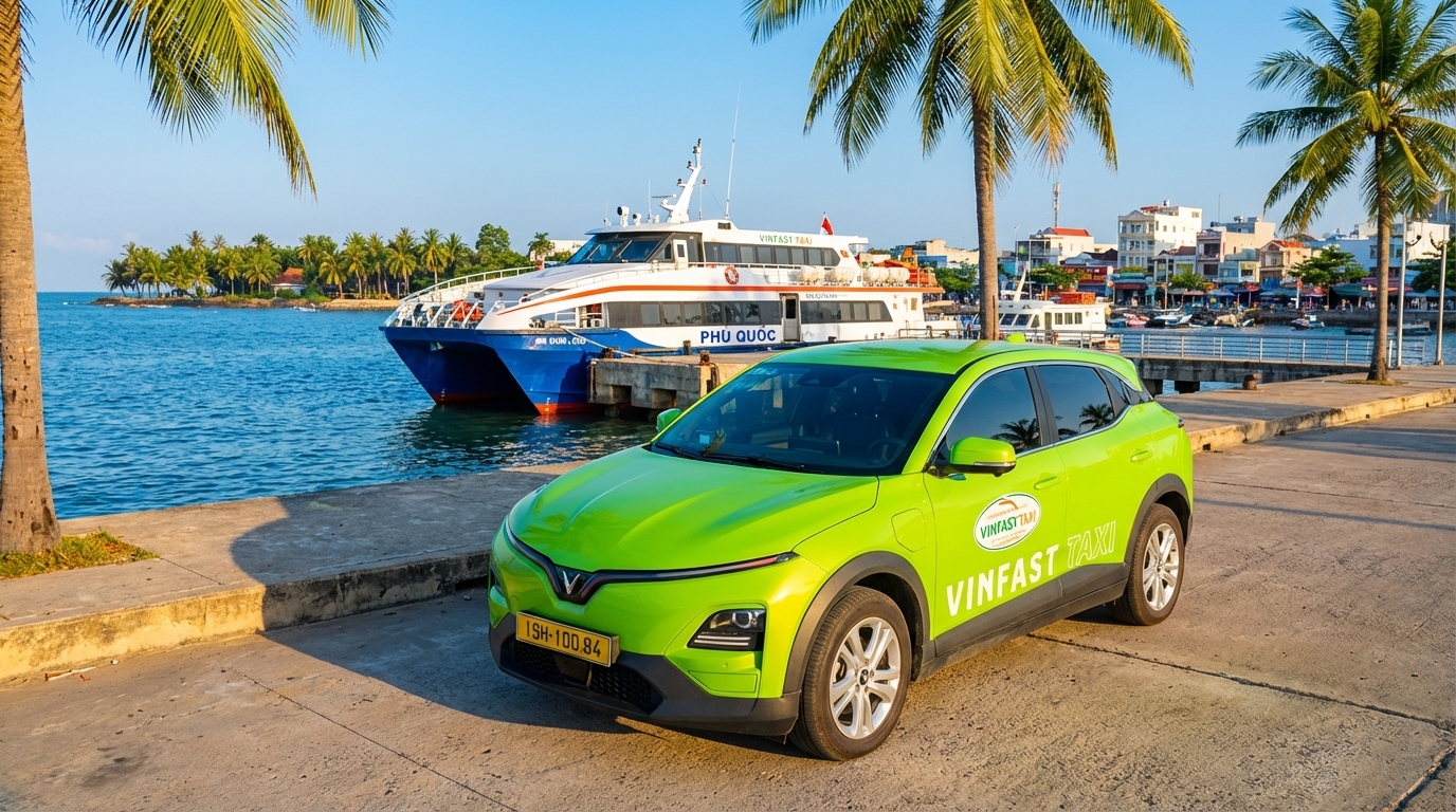Taxi Long Xuyên đi Phú Quốc - Combo taxi + tàu cao tốc
