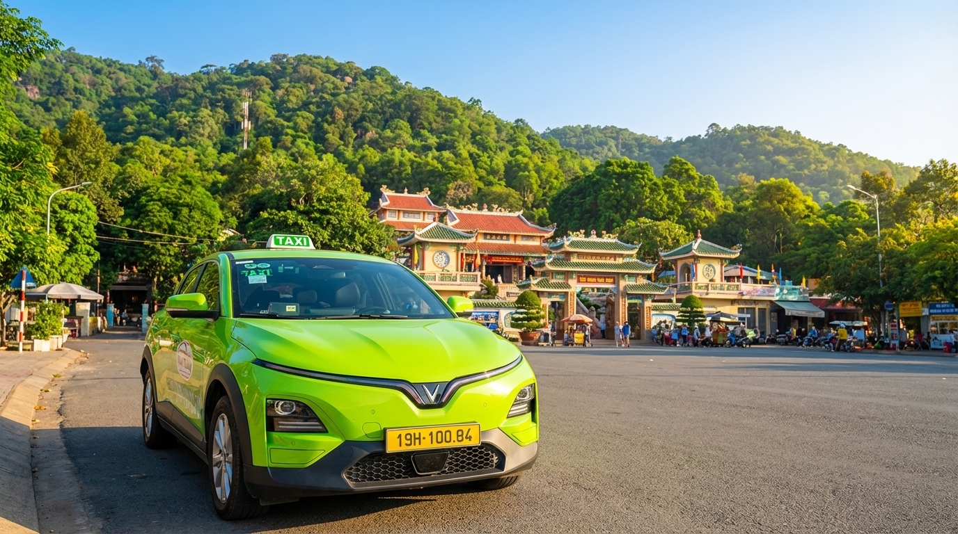 Taxi Châu Đốc đi Núi Sam - VinFast VF6