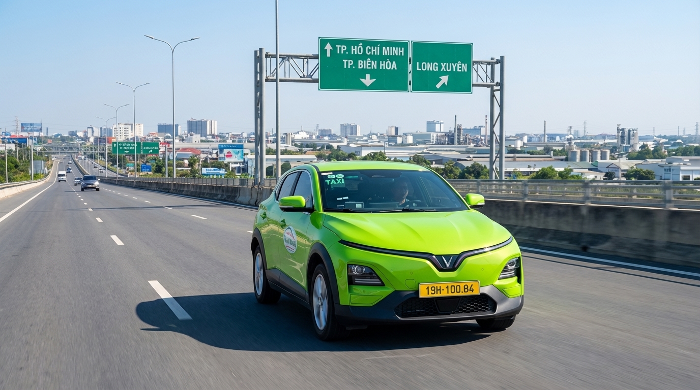 Taxi Long Xuyên đi Biên Hòa - VinFast VF6
