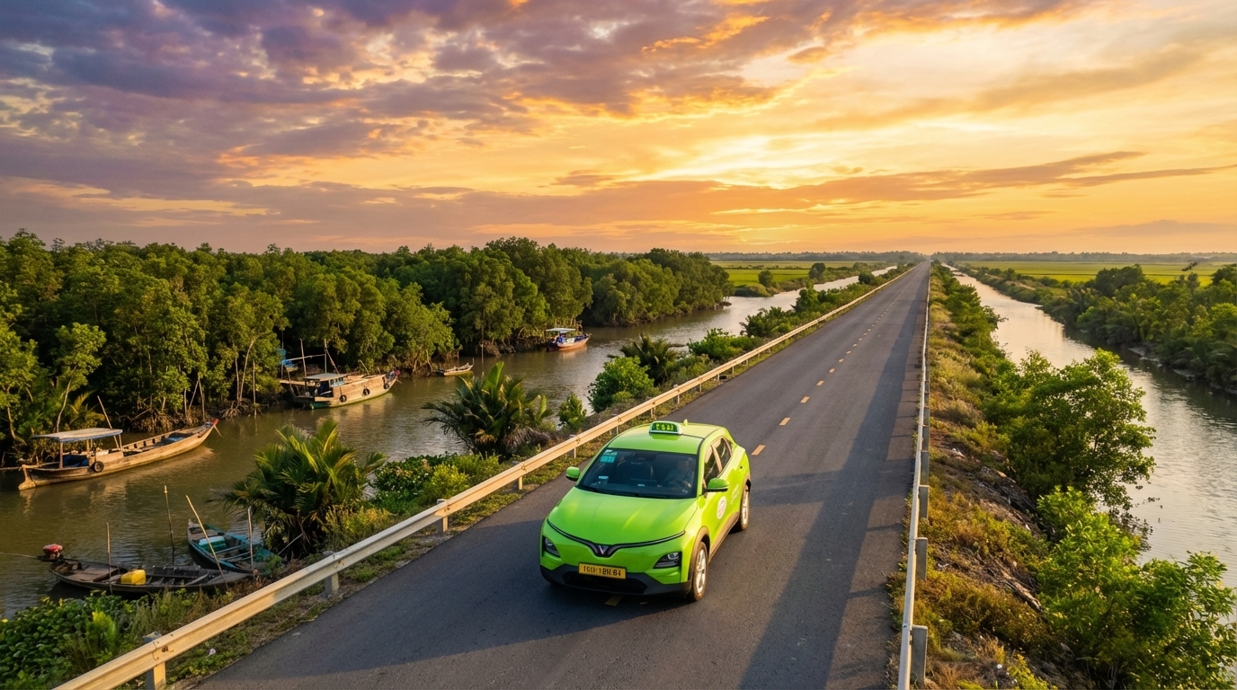 Taxi Long Xuyên đi Cà Mau - VinFast VF6