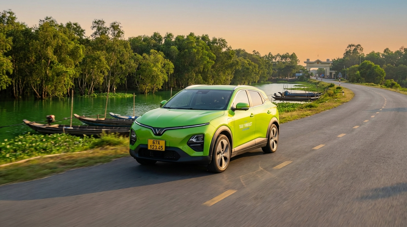 Taxi Long Xuyên đi Tịnh Biên - VinFast VF6