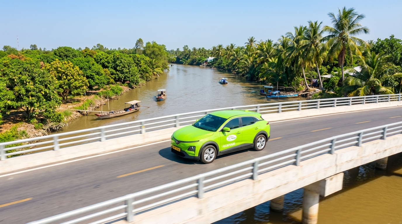 Taxi Long Xuyên đi Vĩnh Long - VinFast VF6