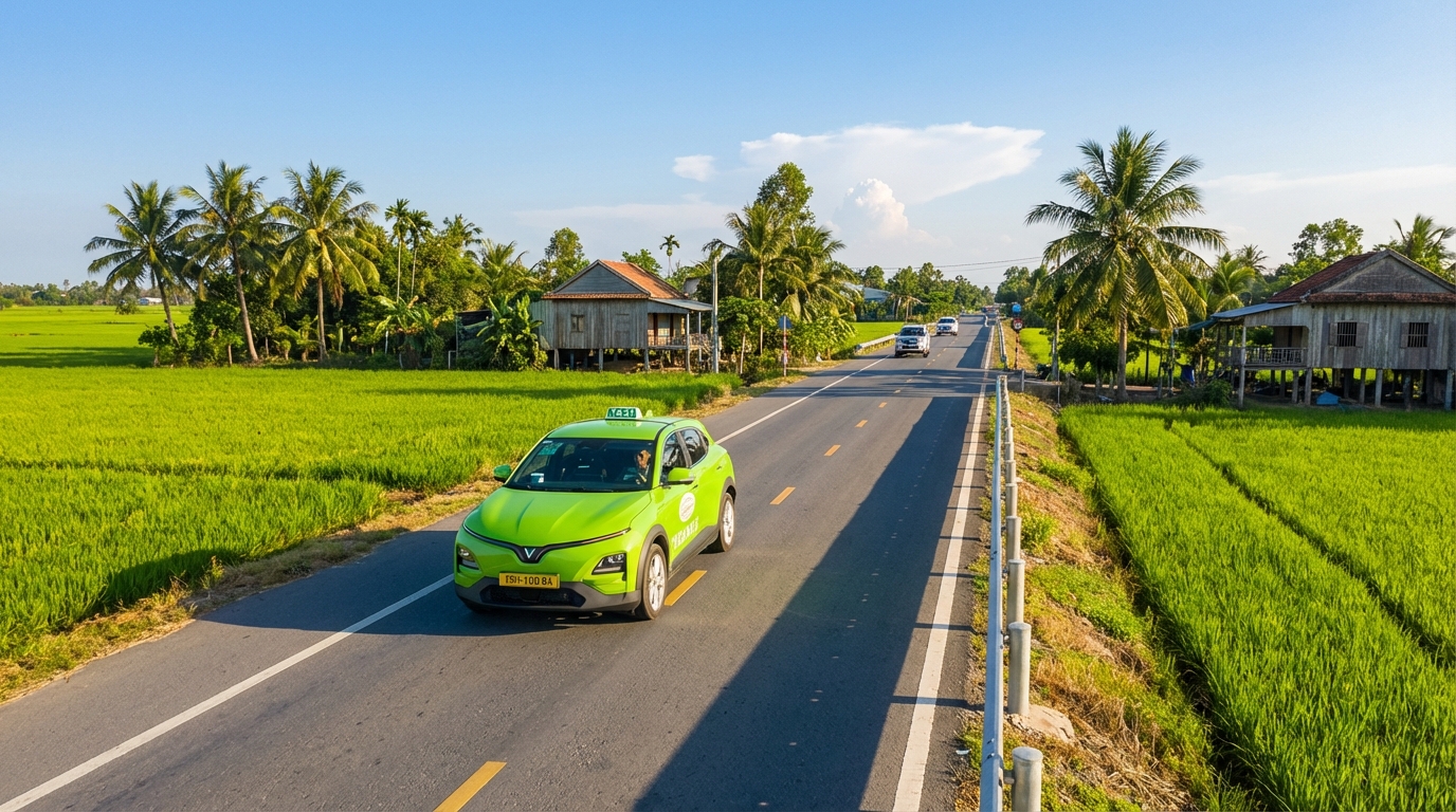 VinFast VF6 Taxi Long Xuyên